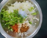 A picture of step 3 of Lotus Stem Cutlet.