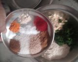 A picture of step 3 of Karela ni Chhal na Muthiya.