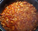 Bakonyi borda, kapros- túrós galuskával recept fázis 3 fotója