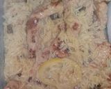 Foto del paso 3 de la receta: Arroz basmati con hamburguesa de pollo en wok