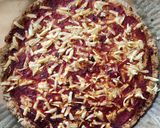 Szénhidrátszegény pizza sütőporral (tojás nélkül) recept fázis 5 fotója