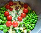Une image de l'étape 4 de Cake aux légumes.