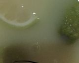 A picture of step 2 of Ginger drink.