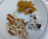 A picture of step 2 of Raw Mango murabba/ khatti meethi chutney.