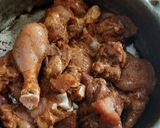 A picture of step 1 of Butter Chicken masala.