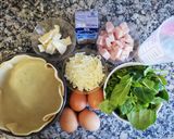 Foto del paso 1 de la receta: Quiche de espinacas