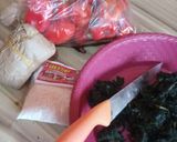 A picture of step 1 of Bitter leaf soup (ofe onugbu).