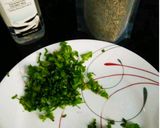 A picture of step 5 of Desi dahi chole.