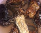 A picture of step 7 of Black soup(obhebe).