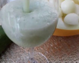 A picture of step 2 of Cucumber and melon.