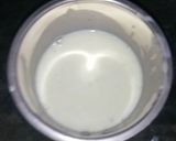 A picture of step 2 of Mango stuffed kulfi.