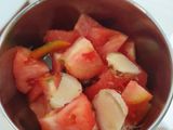 Tomato corn Bharta or curry