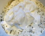 A picture of step 5 of Sour Cream Spinach Ranch Chicken Thighs.
