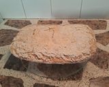 Foto del paso 7 de la receta: Torta de avena y vainilla rellena con dulce de membrillo