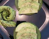 Une image de l'étape 6 de Pancakes aux épinards façon Burger.