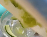 A picture of step 3 of Cucumber mocktail 🥒🍸🍸🍸.