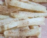A picture of step 1 of French fries.