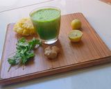 A picture of step 6 of Tropical Glow Green Elixir.