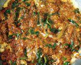 A picture of step 6 of Scrambled Eggs with Spinach.