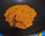 A picture of step 5 of Soya Chaap Masala.