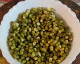 A picture of step 1 of Boil moong creamy salad.