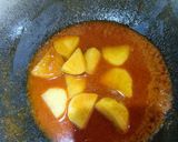Gambar langkah 1 resipi Sotong Kicap Kari.
