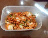 Hình bước làm 5 của món Kim chi trộn siêu đơn giản