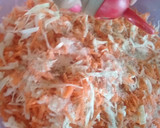 Foto del paso 4 de la receta: Ensalada de repollo y zanahoria 🥬🥕