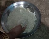 A picture of step 2 of Crispy and unique Methi tikya.