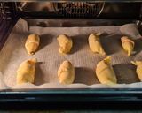 Foto del paso 3 de la receta Croissant de jamón York y queso mozzarella
