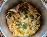 Gambar langkah 5 resipi Veggie Baked.