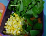 Foto langkah ke 1 dari resep Bening Bayam Labu siam spesial.