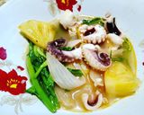 Hình bước làm 4 của món 🐙🐙 Bạch tuộc nhúng giấm 😋😋