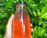 Hình bước làm 1 của món TRÀ TÍA TÔ, đường phèn và tắc