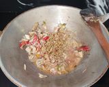 Foto langkah ke 3 dari resep Tumis Jantung Pisang.