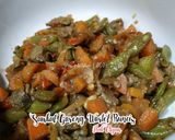 Foto langkah ke 4 dari resep Sambal goreng wortel buncis hati ayam.
