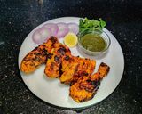 A picture of step 3 of Chicken Tandoori without oven.