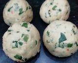 A picture of step 2 of Methi Paratha.