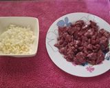 Foto del paso 1 de la receta: Arroz con riñón de res