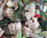 Foto langkah ke 5 dari resep 💕OSENG TERONG LALAB CAMPUR PETE, TEMPE, TERI.😁😁.