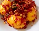Foto langkah ke 5 dari resep Telur dan Ikan Asin Balado.