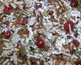 A picture of step 4 of Paan kalakand ❤️.