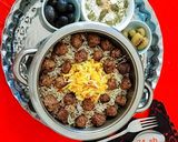 عکس مرحله 1 از دستور عدس پلو با گوشت قلقلی