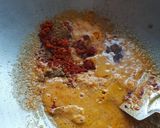 A picture of step 2 of Matar Paneer Curry.