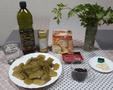 Foto del paso 2 de la receta: Cardo en salsa con jamón y pasas
