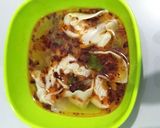 Foto langkah ke 6 dari resep Pangsit Kuah Pedas.