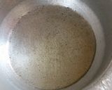 A picture of step 1 of Bhindi gosht.