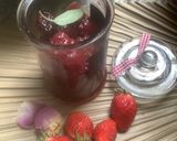 Une image de l'étape 8 de Confiture cerises 🍒 fraise 🍓 pistaches 🍃.