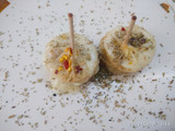 Cheesy bread bites