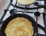 Фото кроку 3 до Закусочный торт из кабачковых блинчиков.